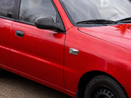 Daewoo Lanos 1998-2017 Chrom Blenden für Seitenblinker Rechteck (2 Stk, ABS) Foto 1