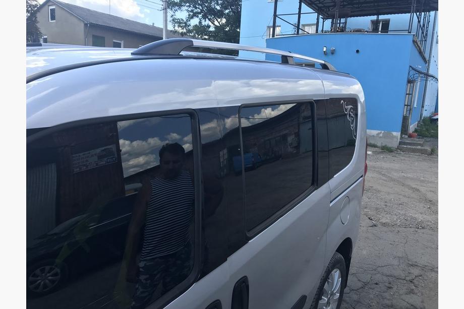 Fiat Doblo II 2010-2022 Sale!!! Dachreling Grau Metallic Maxi Basis Foto 7