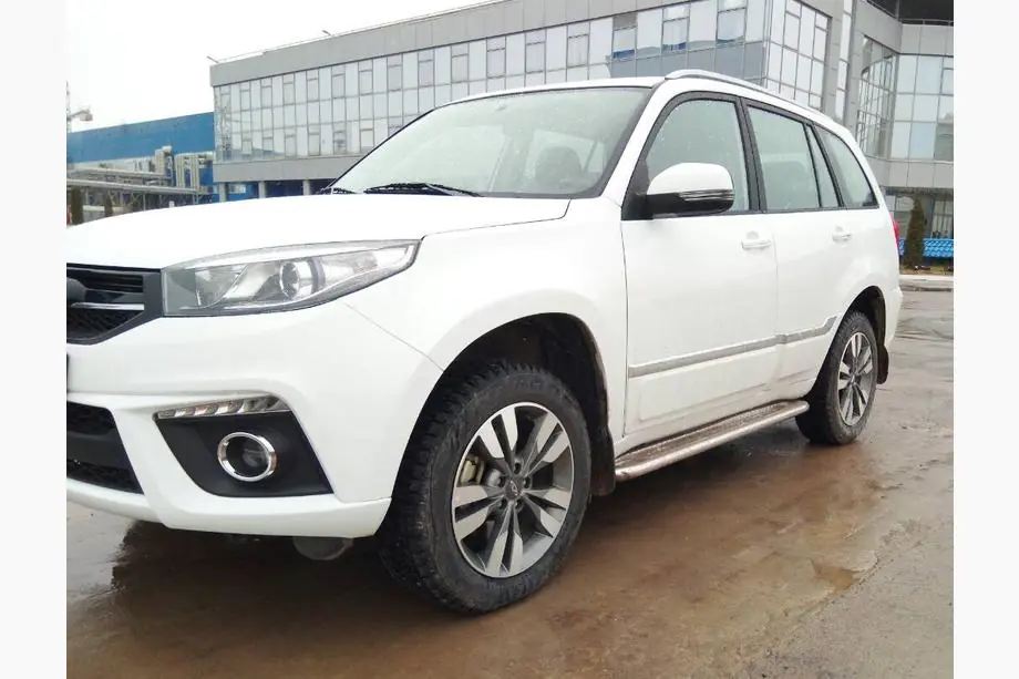 Chery Tiggo 3 2005- Seitenschweller Premium (2 Stk., Edelstahl) Image