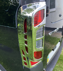 Citroen Nemo 2007-2017 Chrom Rückleuchten Abdeckung mit Biegung (2 Stk, Kunststoff) Foto 9