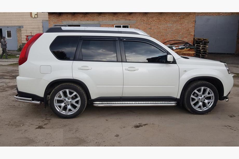 Nissan X-trail T31 2007-2014 Seitenschweller Premium (2 Stk., Edelstahl) Image