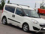 Opel Combo 2012-2018 Seitliche Rohre (2 Stk., Edelstahl) 60 mm, kurzer Radstand Foto 3