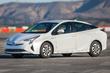 Die vierte Generation der Hybrid-Toyota Prius Fließheck Foto 1