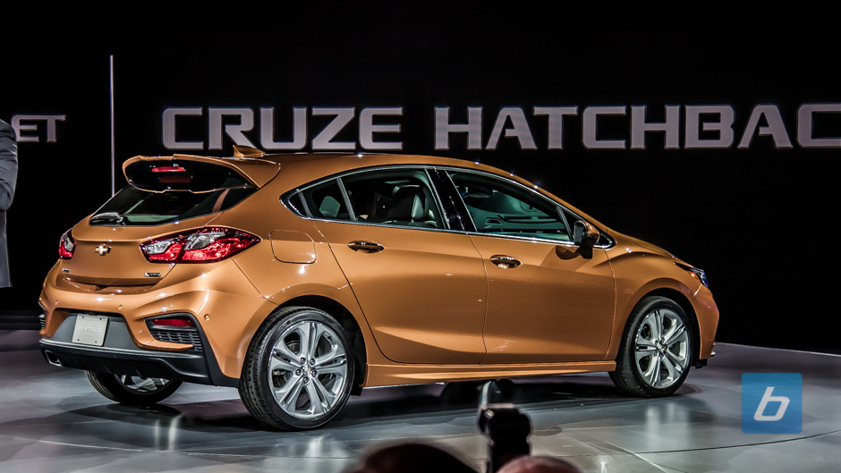 Fließheck der zweiten Generation des Chevrolet Cruze