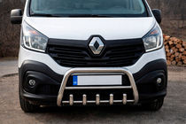 Fiat Talento 2016- Frontbügel WT003-4 (Edelstahl) Mit Schriftzug Foto 2