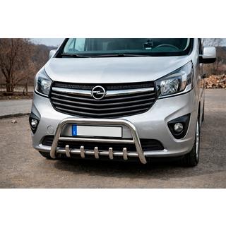 Frontbügel WT003-4 (Edelstahl) Nissan NV300/Primastar 2016- Foto 1