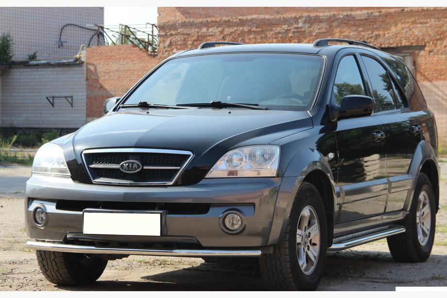 Kia Sorento I BL 2002-2009 Frontschutzbügel ST008 (Edelstahl) Image