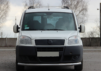 Fiat Doblo I 2001-2005 Frontschutzbügel ST008 (Edelstahl) Foto 2