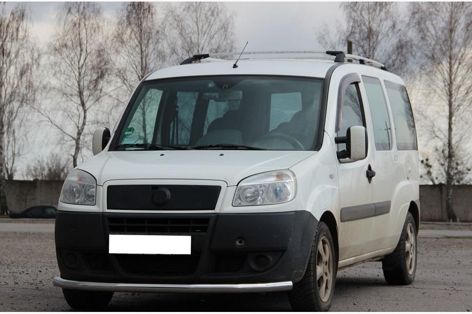 Fiat Doblo I 2001-2005 Frontschutzbügel ST008 (Edelstahl) Image