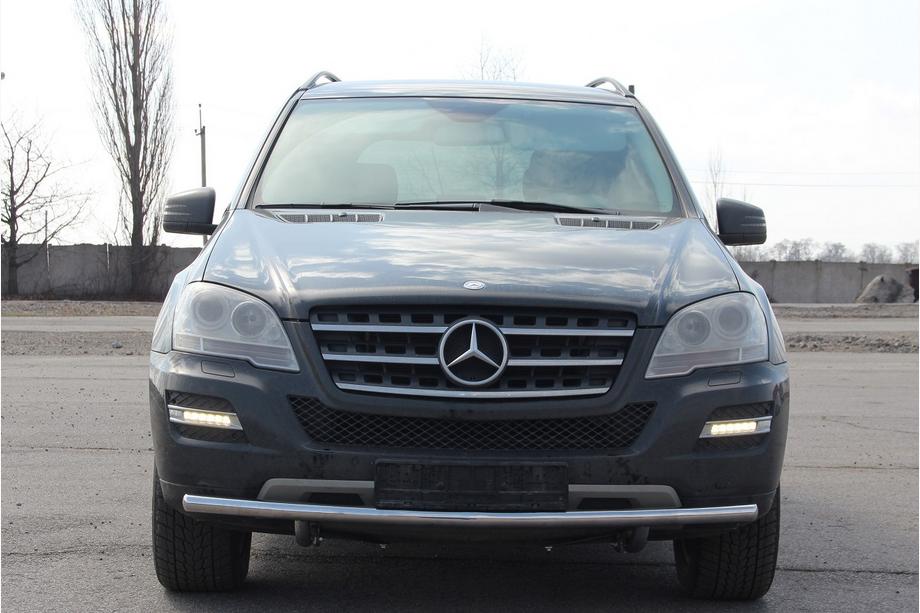 Mercedes ML W164 2005-2011 Frontschutzbügel ST008 (Edelstahl) Image