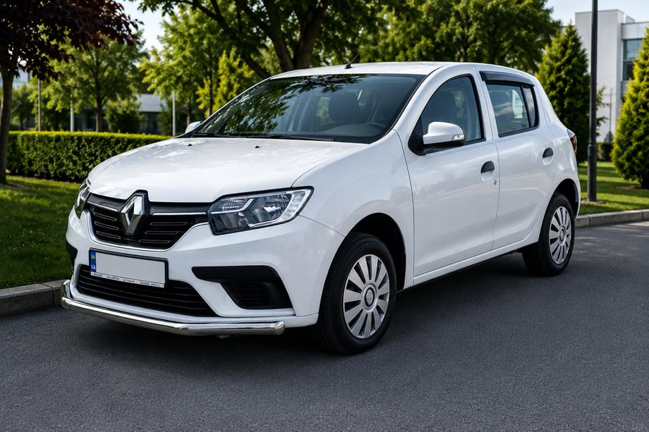 Renault Sandero 2013-2022 Frontschutzbügel ST008 (Edelstahl) Image