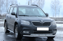 Skoda Yeti 2009-2017 Frontschutzbügel ST008 (Edelstahl) Foto 3