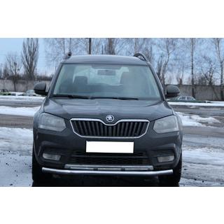 Frontschutzbügel ST008 (Edelstahl) Skoda Yeti 2009-2017 Foto 1