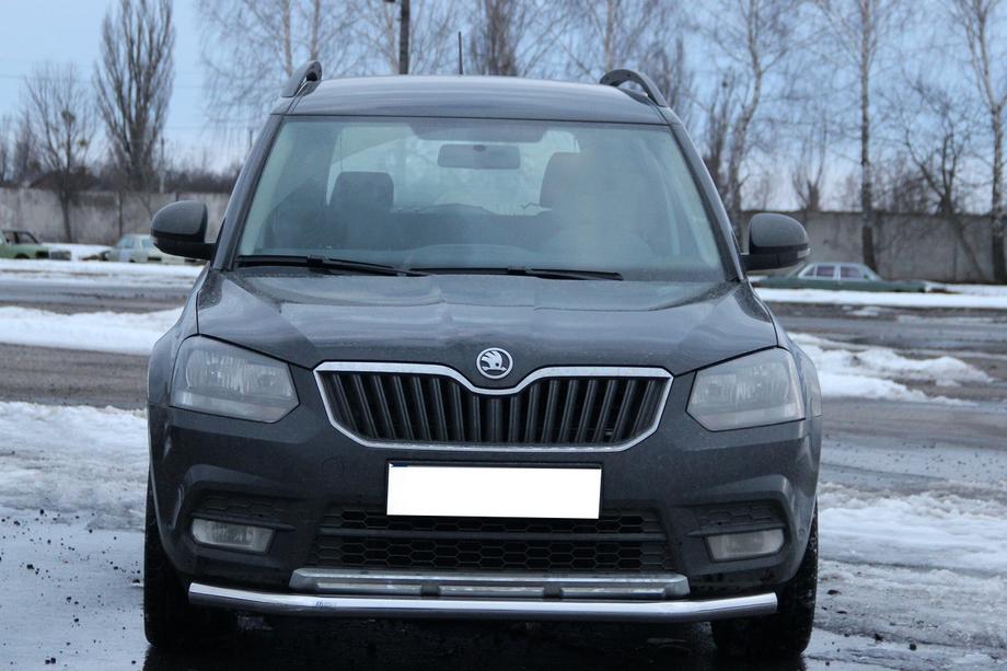 Skoda Yeti 2009-2017 Frontschutzbügel ST008 (Edelstahl) Image
