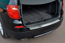 BMW X3 F25 2011-2018 Edelstahl Ladekantenschutz OmsaLine (matt, rostfrei) Foto 2
