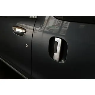 Chrom Türgriffblenden (4 Stk., Edelstahl)