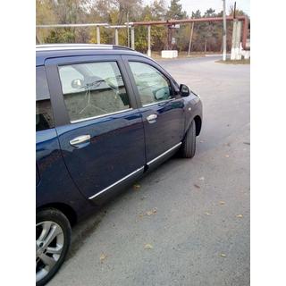 Fensterzierleisten Edelstahl (4 Stk.) Dacia Lodgy 2012-2022 Foto 4