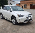 Toyota Rav 4 2006-2013 Frontschutzbügel ST015 (Edelstahl) Foto 2