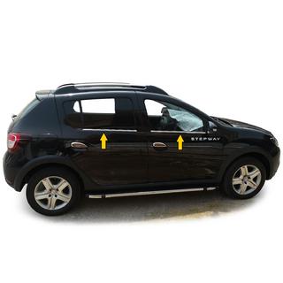 Fensterzierleisten Edelstahl Dacia Sandero 2013-2020 Foto 1
