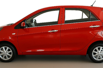 Kia Picanto 2011-2016 Fensterzierleisten Edelstahl (4 Stk) Foto 1