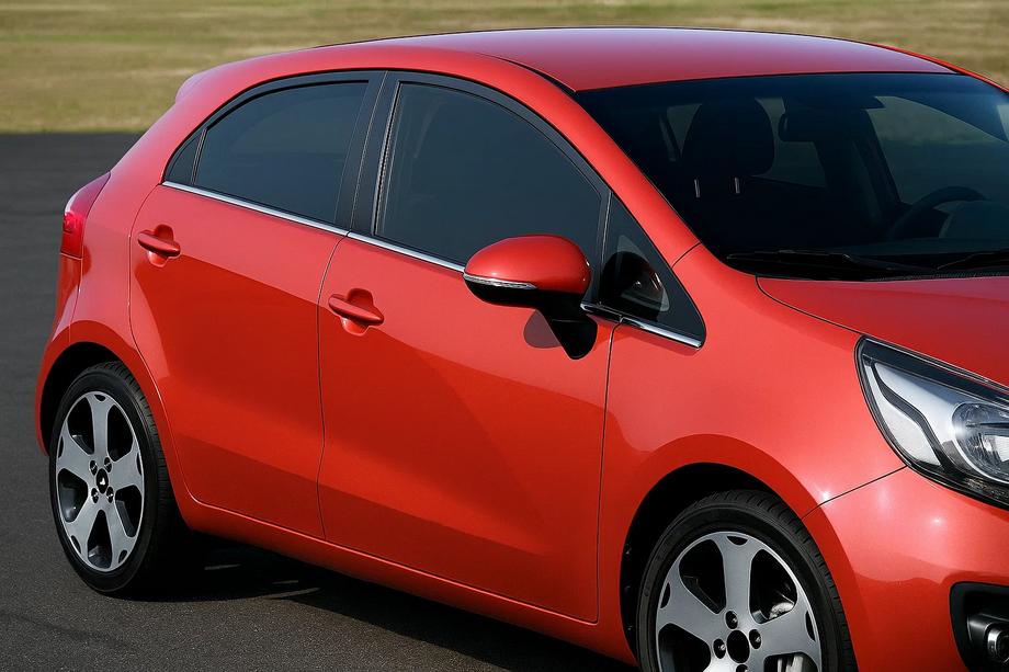 Kia Rio 2012-2017 Fensterzierleisten Edelstahl Image