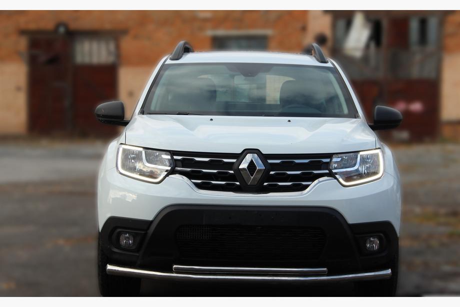 Dacia Duster 2008-2018 Frontschutzbügel ST014 (Edelstahl) Image