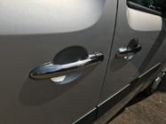 Mercedes Citan 2013-2021 Edelstahl Türgriffblenden 3 Stk, Carmos - Türkischer Stahl Foto 3