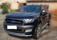 Ford Ranger 2011–2022 Frontschutzbügel ST014 (Edelstahl) Foto 1