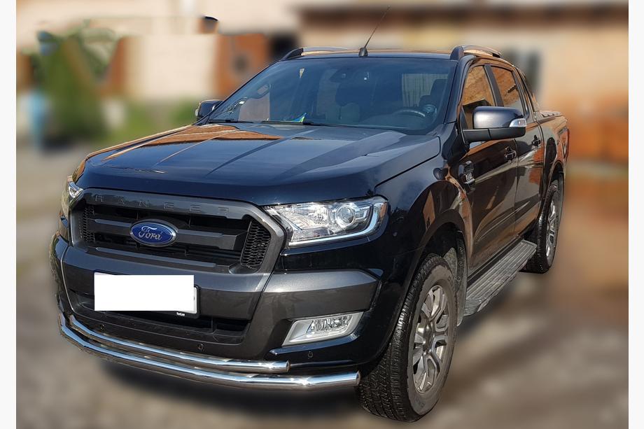 Ford Ranger 2011–2022 Frontschutzbügel ST014 (Edelstahl) Image
