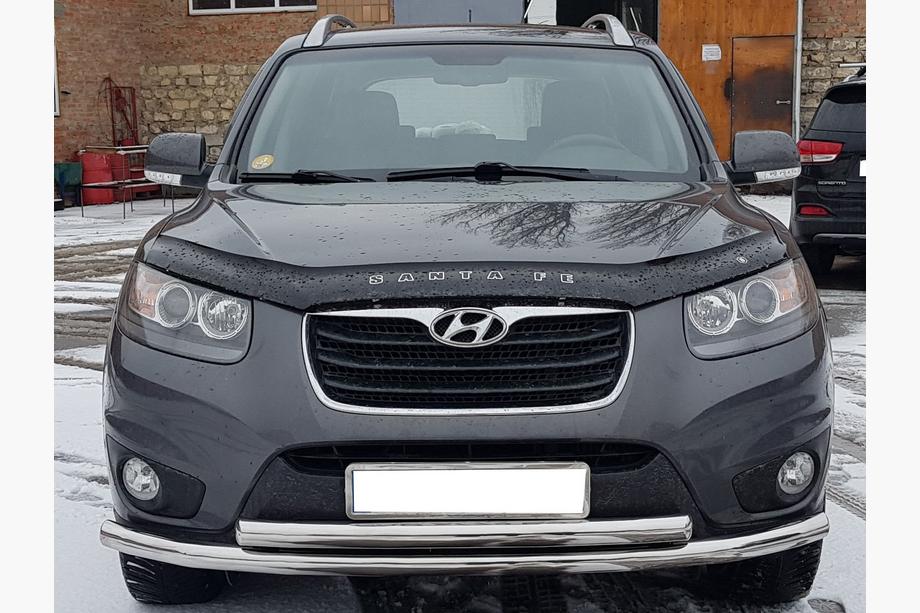 Hyundai Santa Fe 2 2006-2012 Frontschutzbügel ST014 (Edelstahl) d60/60 Image