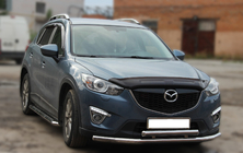 Mazda CX-5 2012-2017 Frontschutzbügel ST014 (Edelstahl) Foto 2