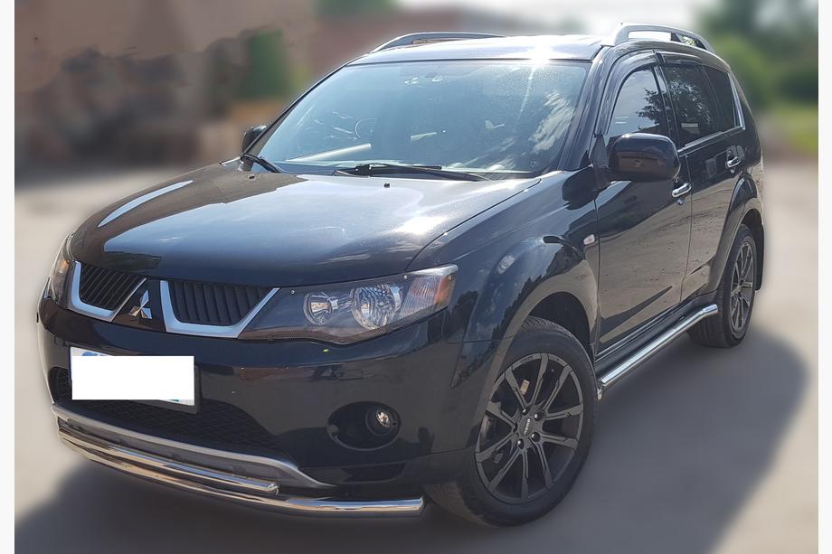 Mitsubishi Outlander 2006-2012 Frontschutzbügel ST014 (Edelstahl) d60/42 Foto 2