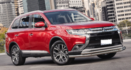 Mitsubishi Outlander 2012-2021 Frontschutzbügel ST014 (Edelstahl) Foto 1