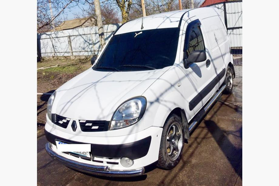 Renault Kangoo 1998-2008 Frontschutzbügel ST014 (Edelstahl) d60/60 Foto 2