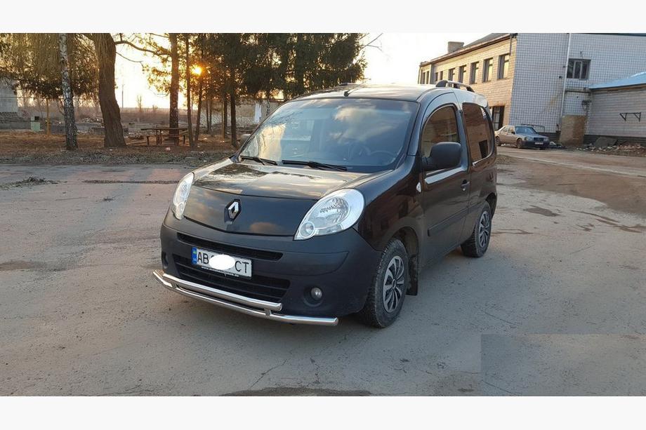 Renault Kangoo 2008–2020 Frontschutzbügel ST014 (Edelstahl) d60/42 Foto 2