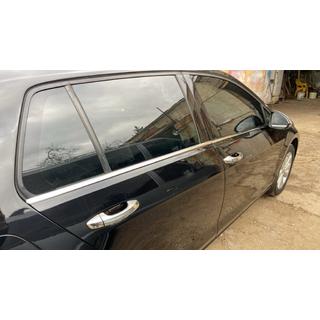 Edelstahl Fensterleisten unten HB (4 Stk) Volkswagen Golf 7/E-Golf 2012-2020 Foto 4