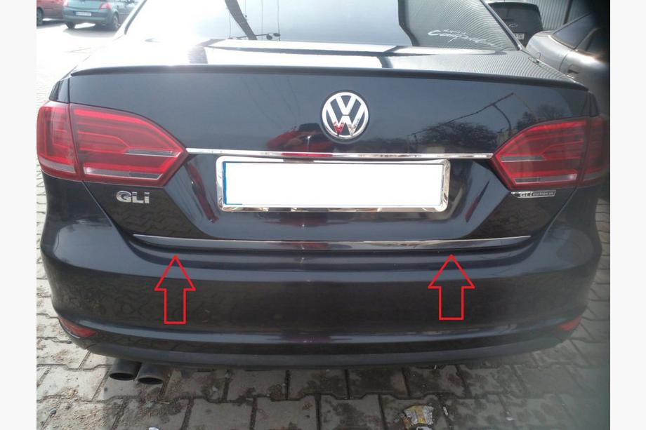 Volkswagen Jetta 2011-2018 Kofferraumleiste Edelstahl 2011-2014 Image