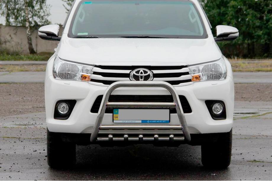 Toyota Hilux 2015- Frontbügel QT006 (Edelstahl) Image