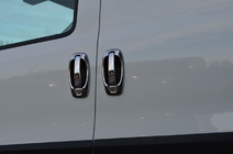 Opel Combo 2012-2018 Chrom Türgriffblenden und Umrandungen (8 Stk, Edelstahl) Foto 1