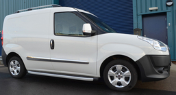 Opel Combo 2012-2018 Türleisten Edelstahl (4 Stk) OmsaLine - Italienischer Edelstahl Foto 1