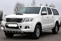 Toyota Hilux 2006-2015 Frontbügel WT003 (Edelstahl) Foto 2