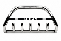 Dacia Logan MCV 2013-2020 Frontbügel WT004 Edelstahl Foto 1