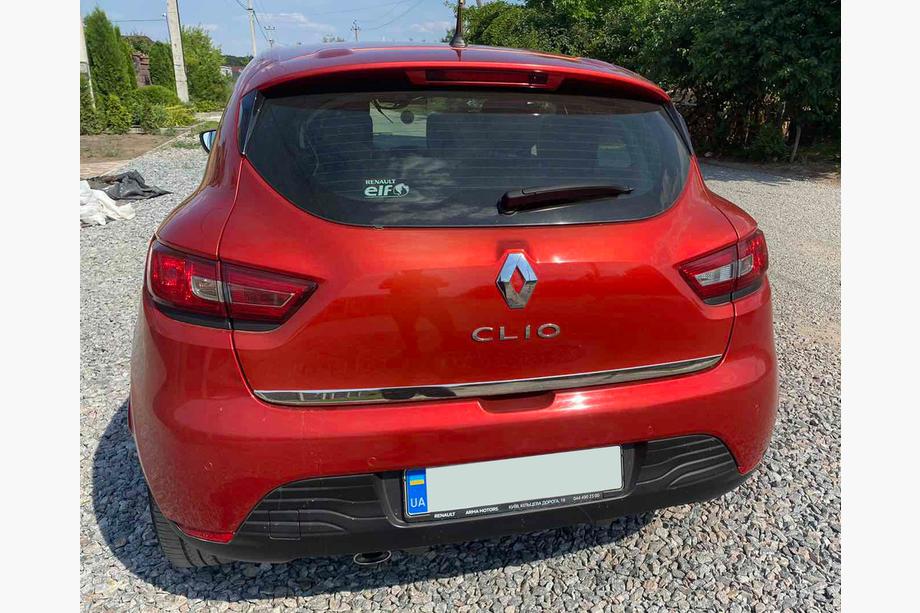 Renault Clio IV 2012-2019 Kofferraumleiste (HB, Edelstahl) Image