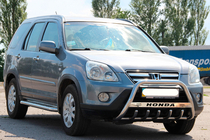Honda CRV 2001-2006 Frontbügel WT004 Edelstahl Foto 3