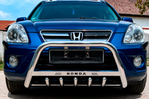 Honda CRV 2001-2006 Frontbügel WT004 Edelstahl Foto 1