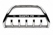 Hyundai Santa Fe 3 2012-2018 Frontbügel WT004 Edelstahl Foto 1