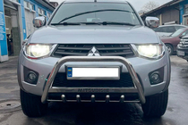 Mitsubishi L200 2006-2015 Frontbügel WT004 Edelstahl Foto 2