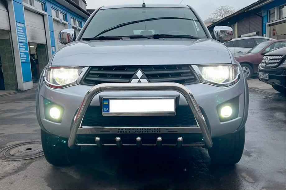 Mitsubishi L200 2006-2015 Frontbügel WT004 Edelstahl Image