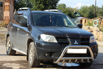 Mitsubishi Outlander 2001-2006 Frontbügel WT003 (Edelstahl) Foto 4