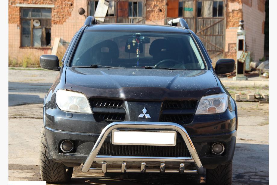 Mitsubishi Outlander 2001-2006 Frontbügel WT003 (Edelstahl) Image